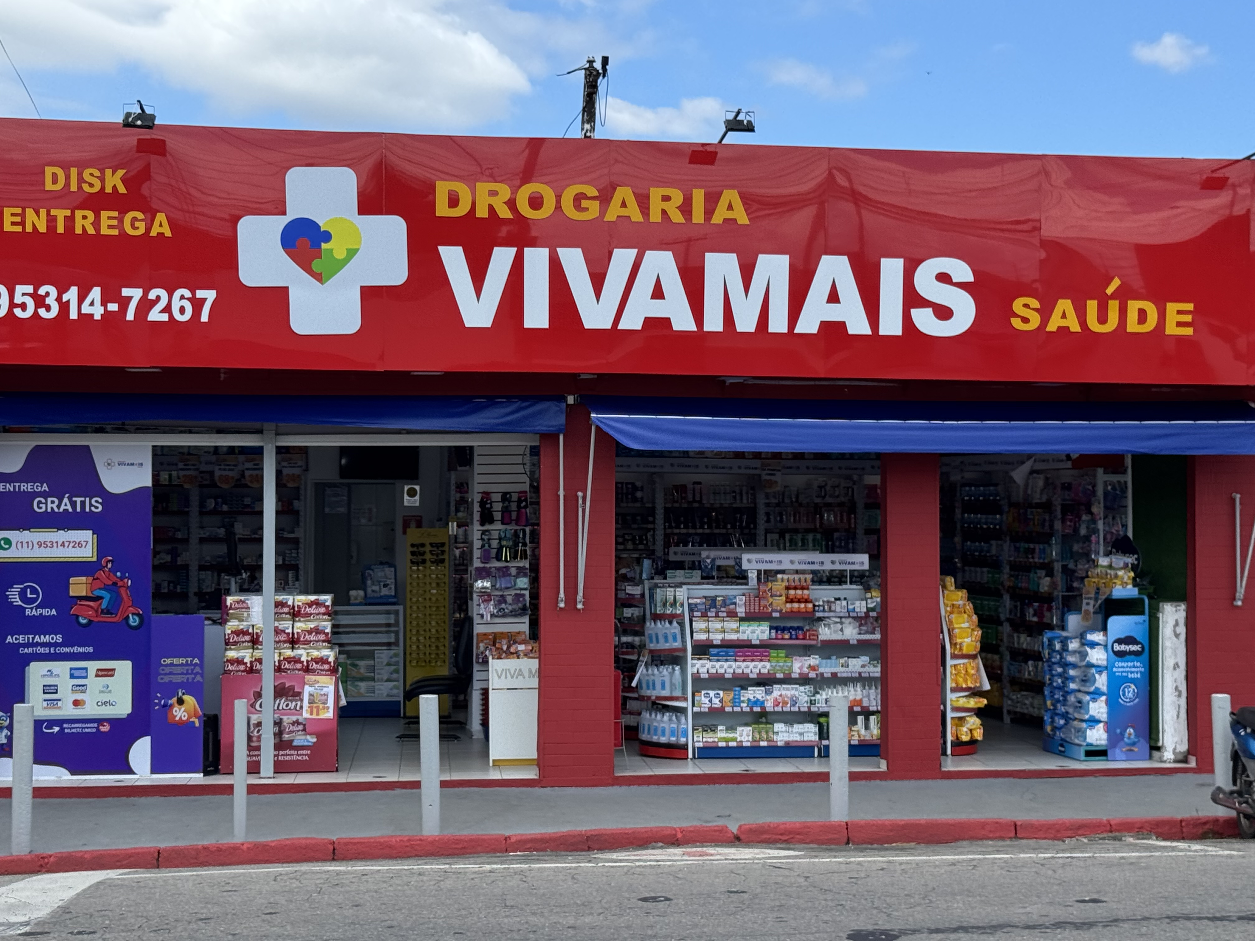 Loja Franco da Rocha - Fachada frontal